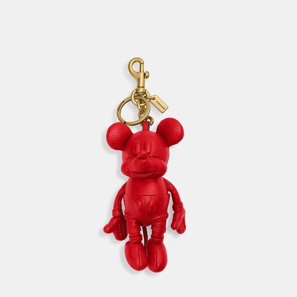New Disney X Coach Mickey Mouse Collectible Bag Charm - Picture 1 of 1